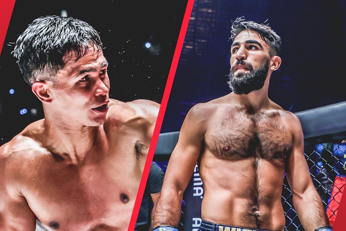Superbon (Left) faces Marat Grigorian (Right) for a third time on April 5
