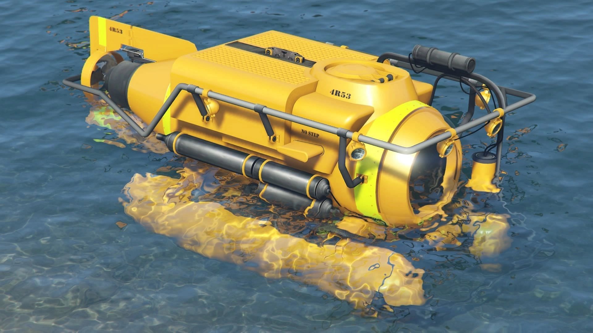 Submersible is probably the worst underwater vehicle in the game (Image via DocVinewood/GTA Wiki)