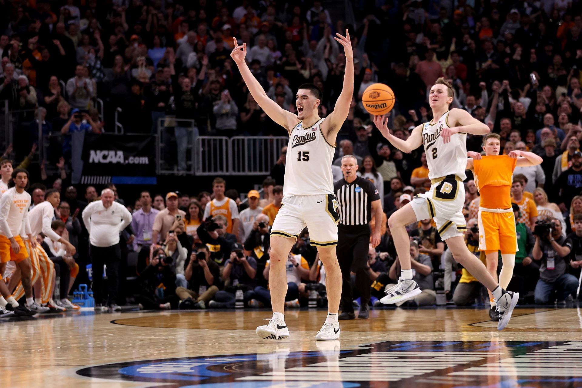 Purdue would like to continue celebrating, but NC State might have a counter.