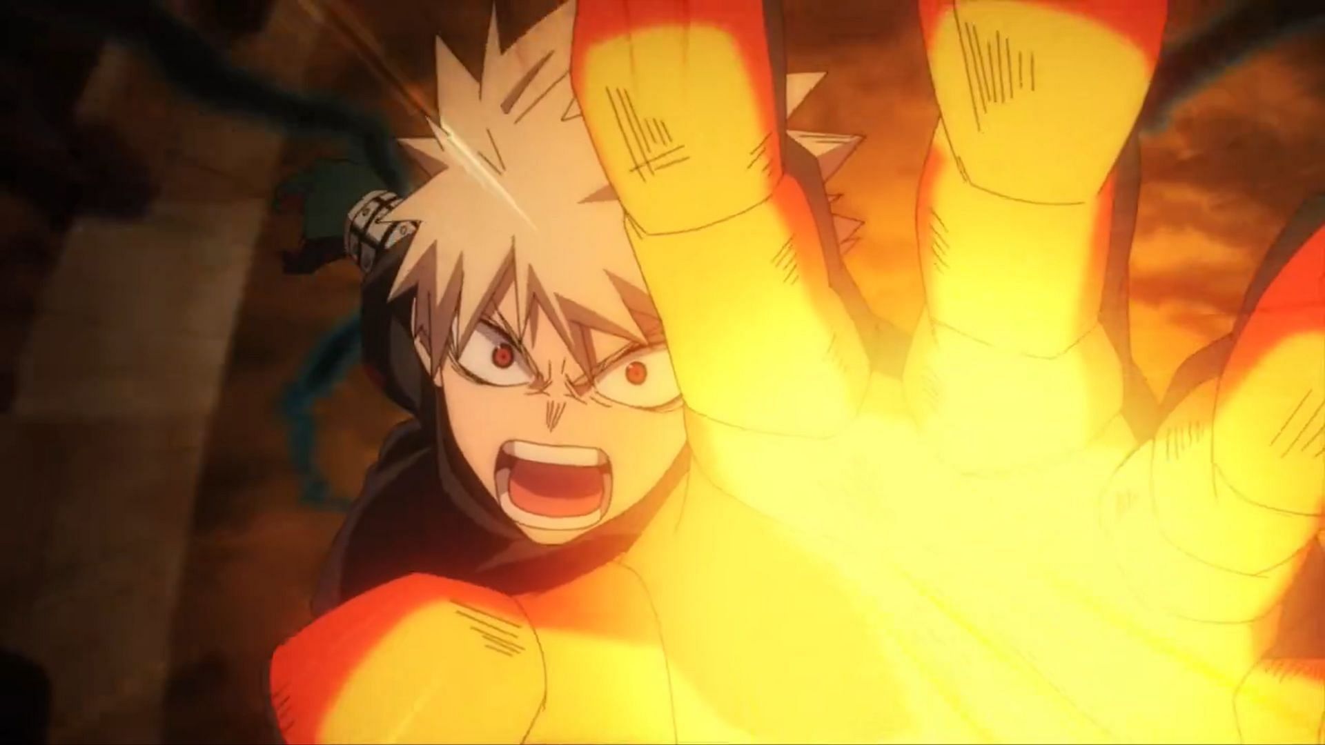 Bakugo as seen in the anime (Image via BONES)