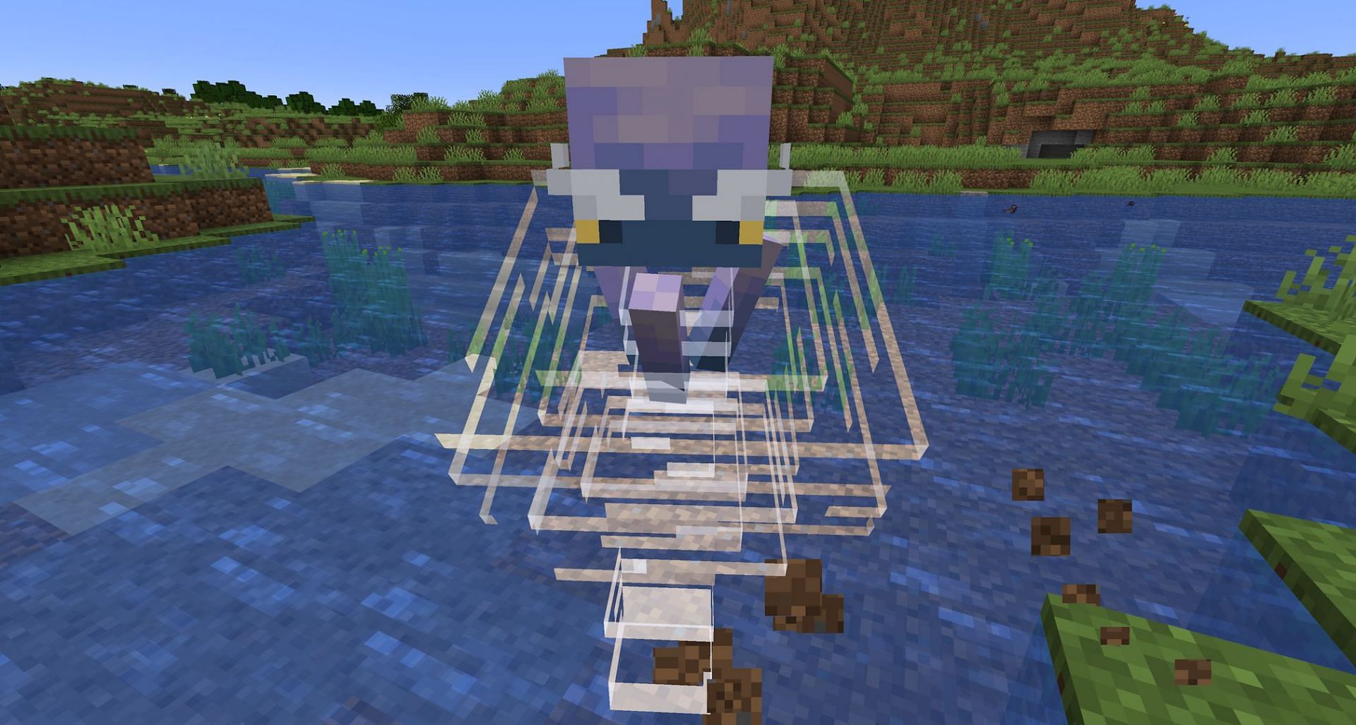 The breeze is the more mechanically interesting of the two new mobs (Image via Mojang)