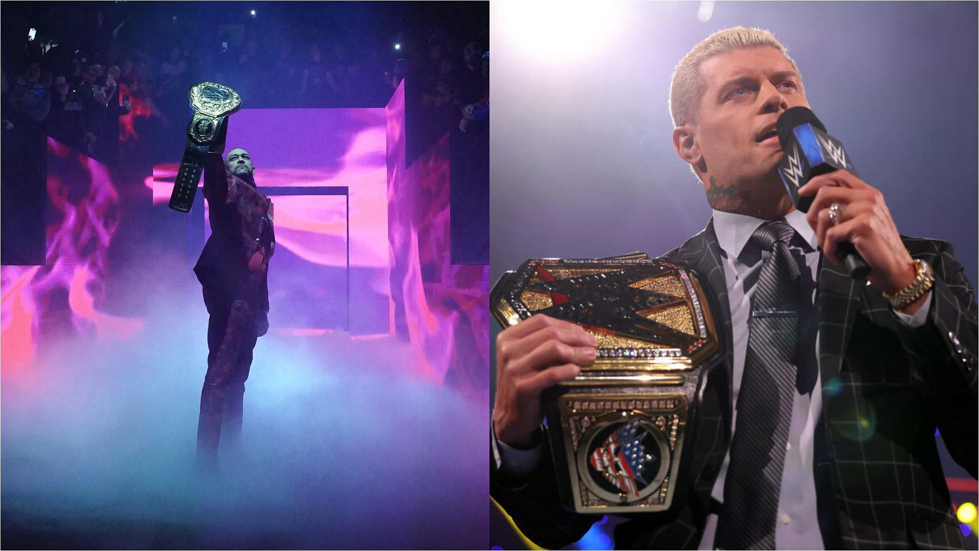 Cody Rhodes and Damian Priest won their first world titles at WrestleMania XL