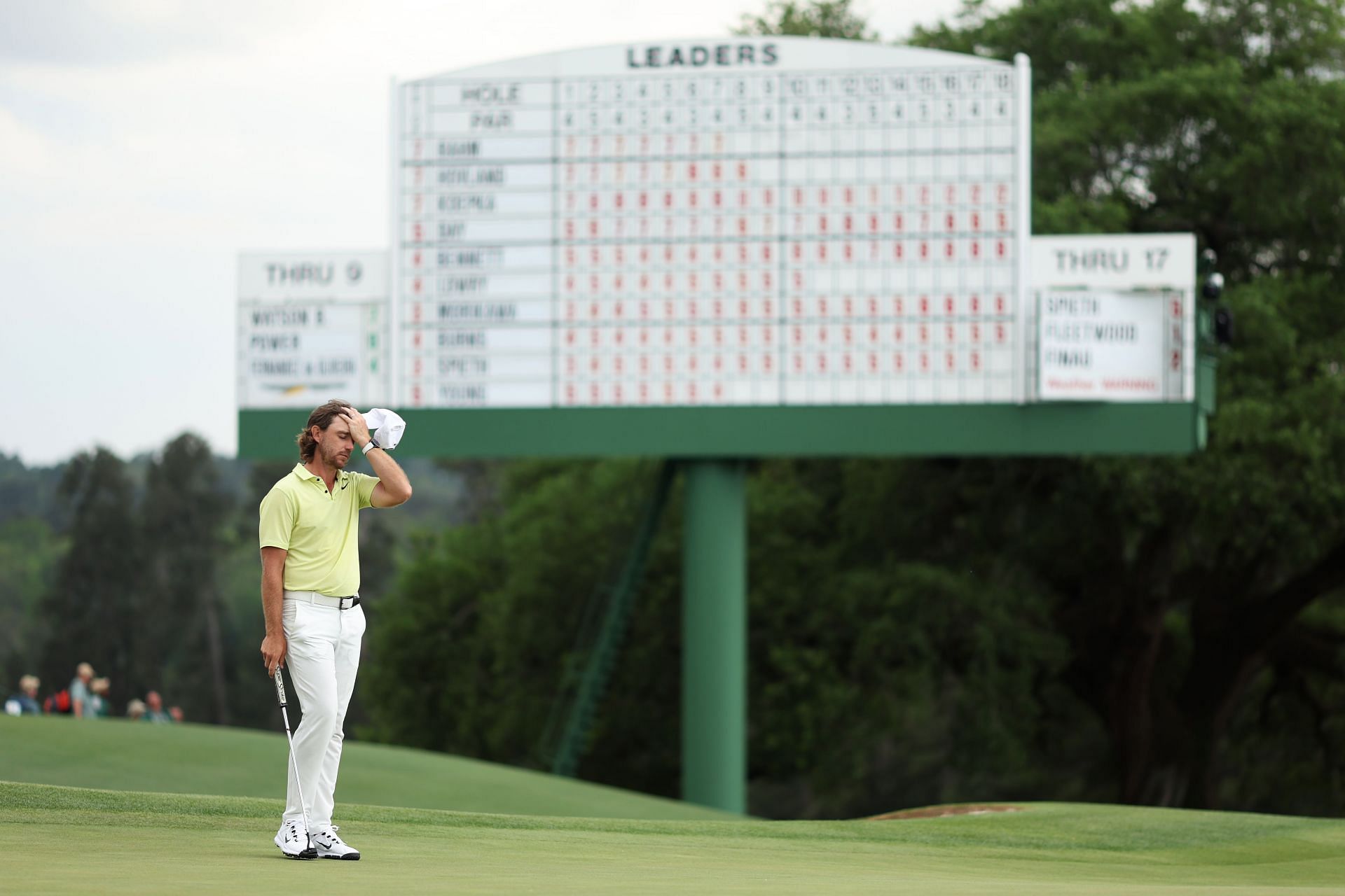 Tommy Fleetwood, The Masters (Image via Getty).