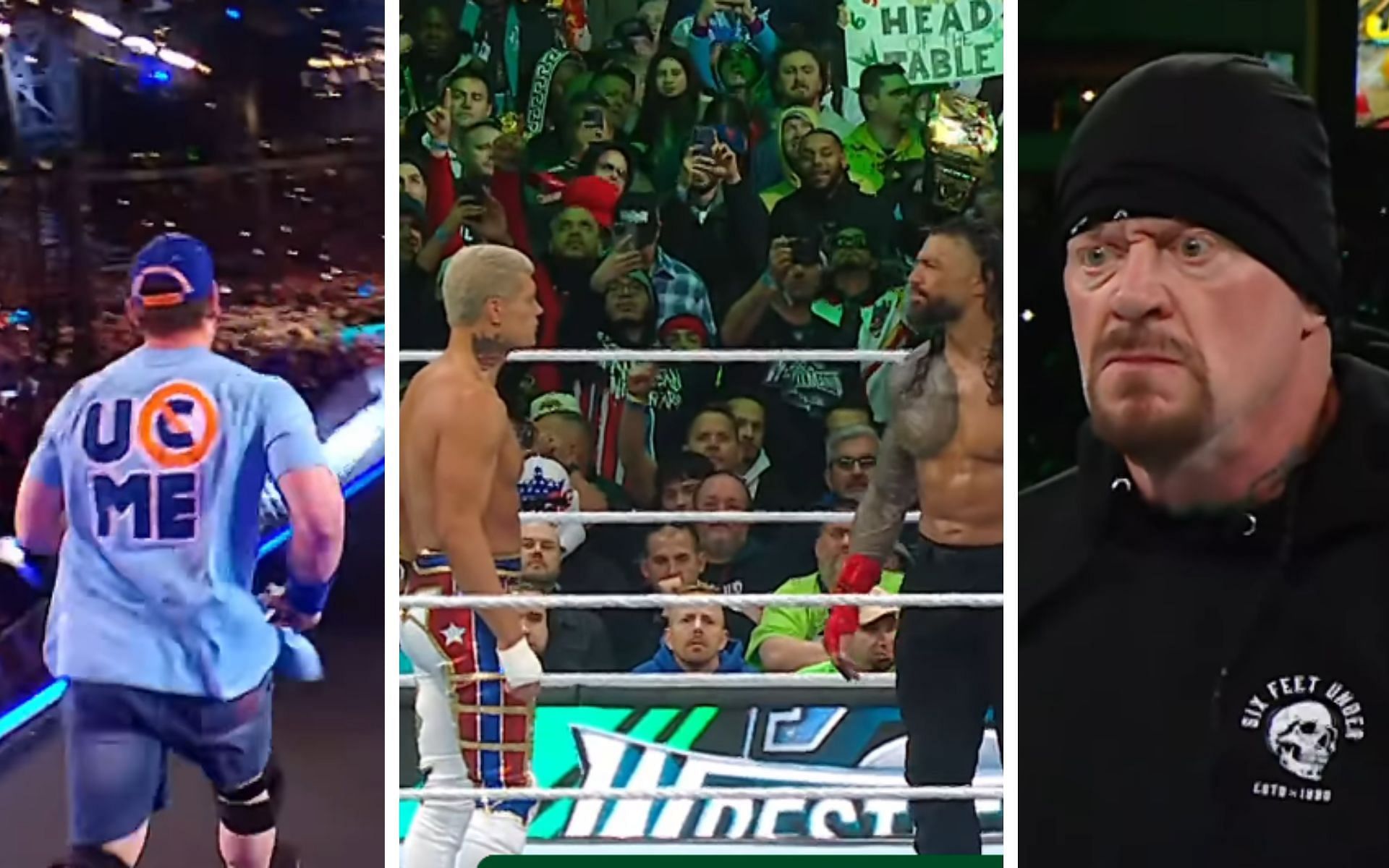 WrestleMania 40 Night 2 main event prevented any recreation of interruptions from the previous year (Image source: WWE Instagram)