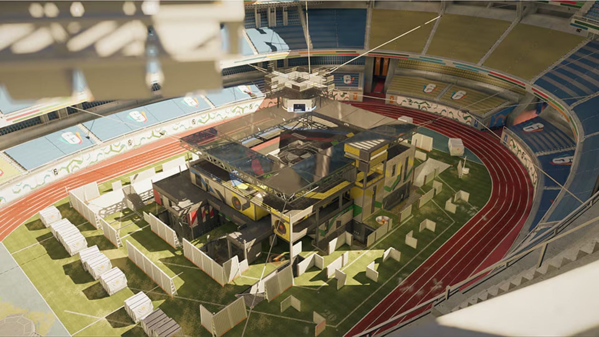 The Stadium map in R6S (Image via Ubisoft)