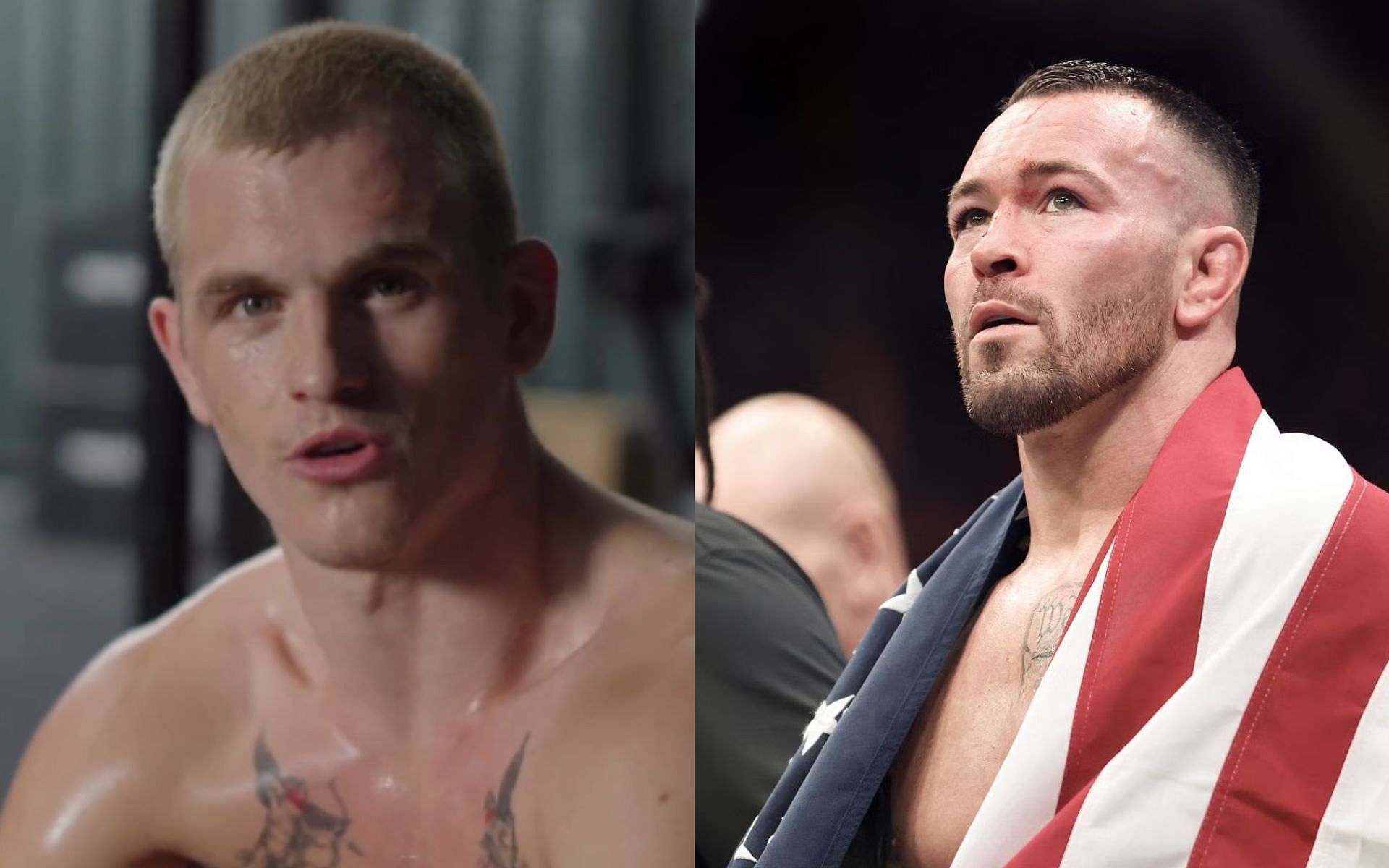 Ian Garry calls out Colby Covington again for potentially featuring on UFC 303 co-main event [Image courtesy: @iangarry - Instagram, and Getty Images]