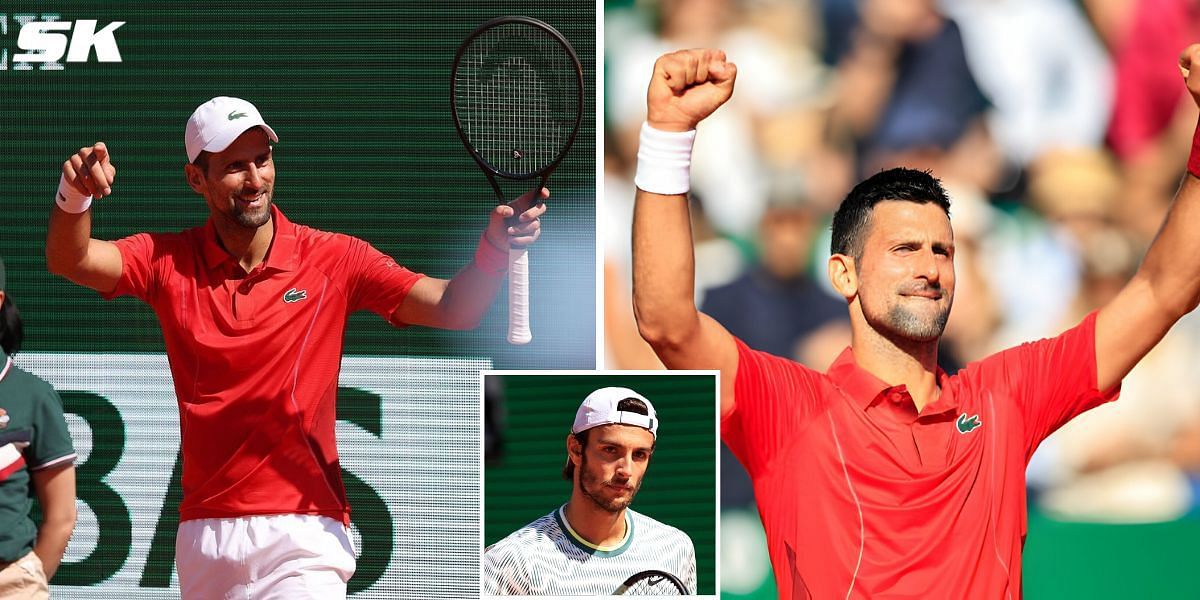 Novak Djokovic takes playful jab in response to the booing Monte-Carlo crowd during 3R clash against Lorenzo Musetti