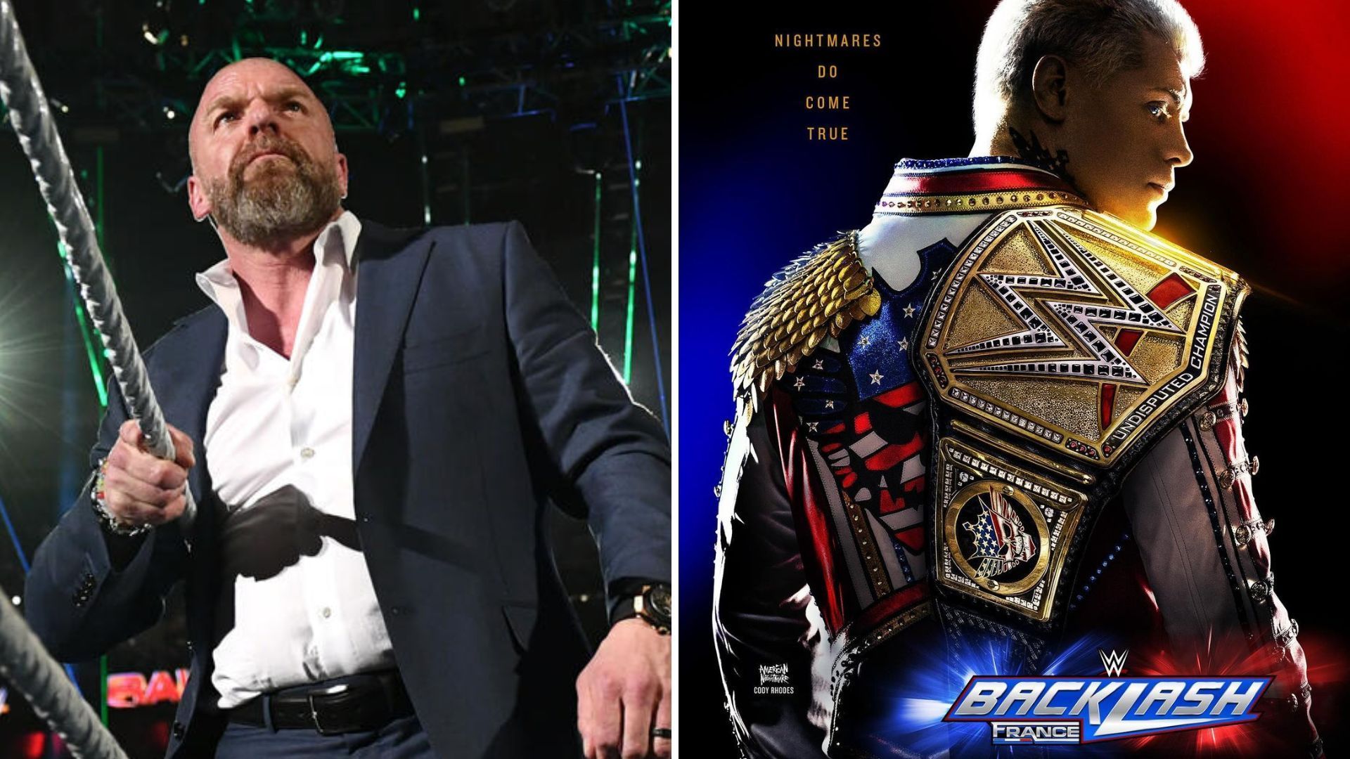 Triple H has planned a great card for Backlash France