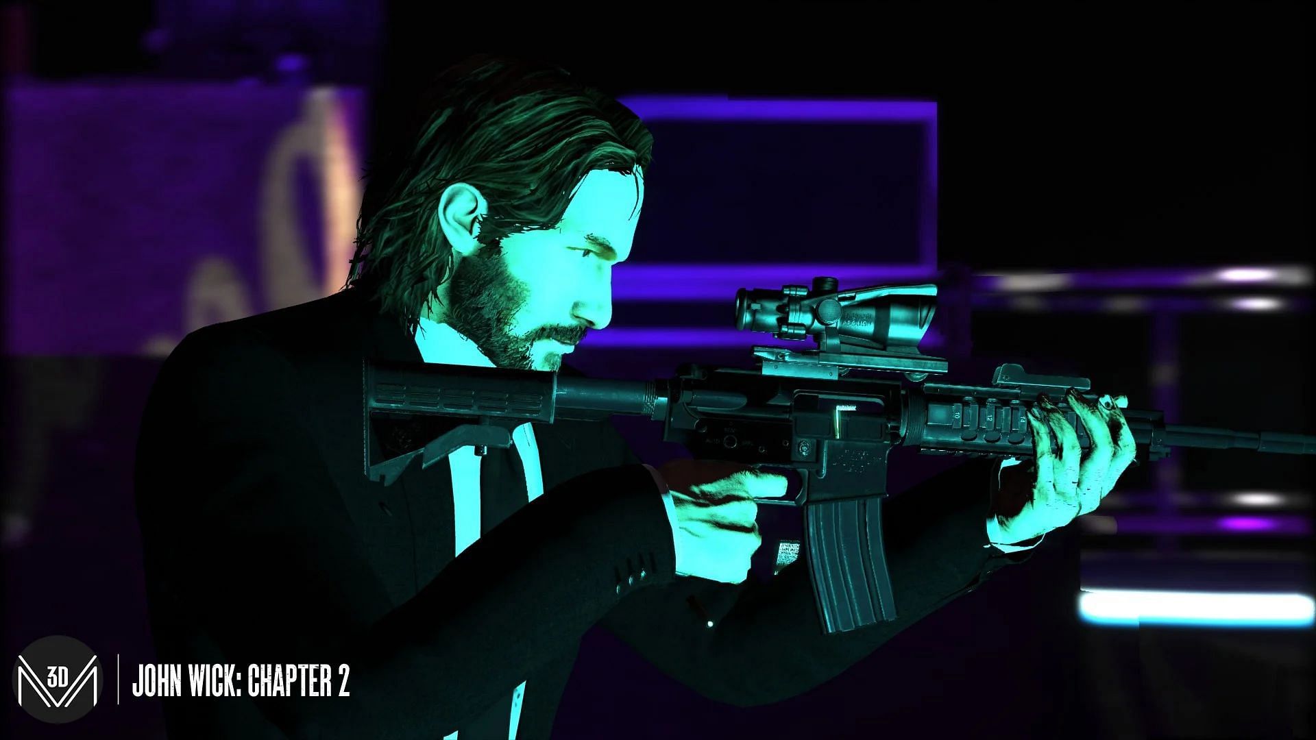 Installing this mod will add John Wick to GTA 5 (Image via gta5-mods/Maestre3D)