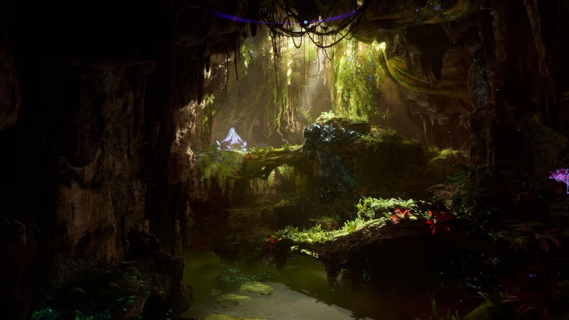 A cavern in the world of Pandora (Image via Ubisoft)