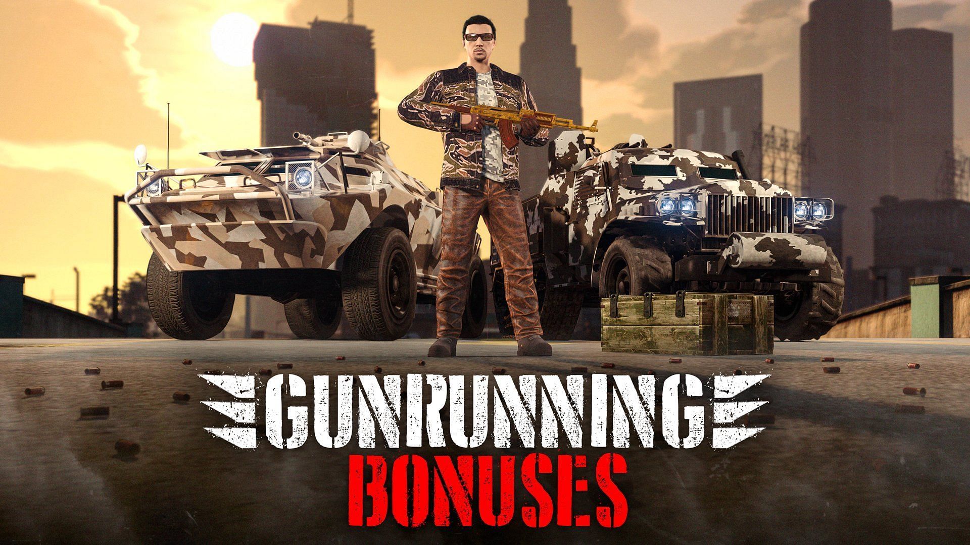 Gunrunning bonuses 