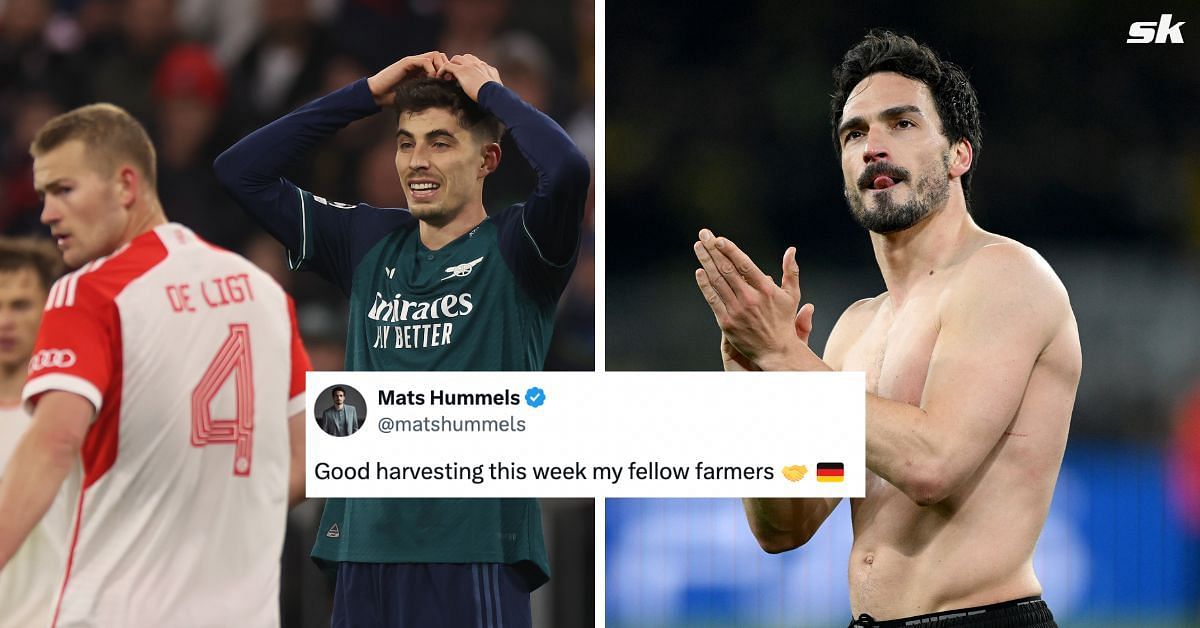 &ldquo;Good harvesting this week my fellow farmers&rdquo; - Mats Hummels aims dig at Bundesliga critics after German clubs shine in Champions League