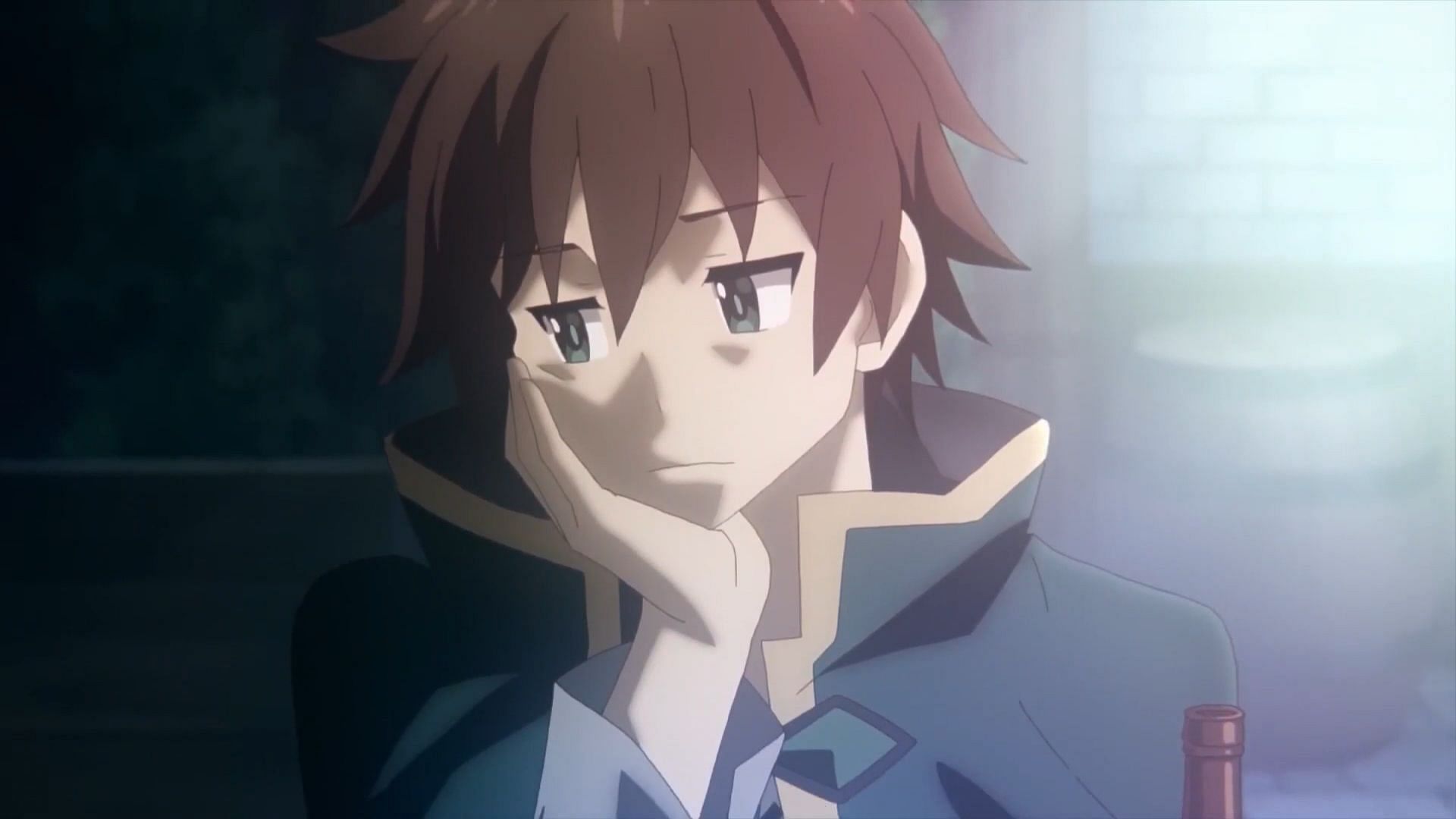 Kazuma, as seen in the anime series (Image via Drive and Studio Deen)