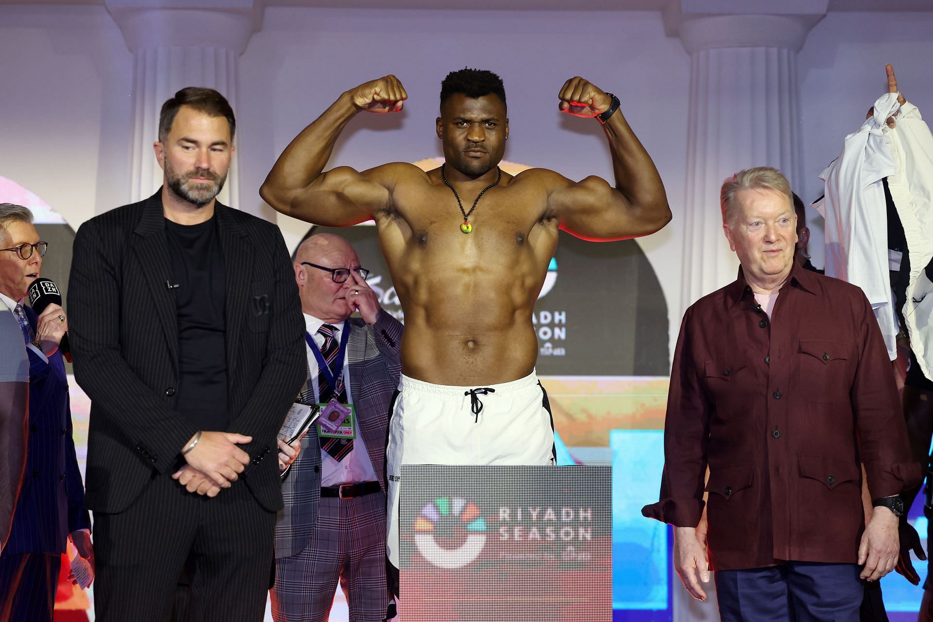 Knockout Chaos - Anthony Joshua v Francis Ngannou: Weigh-In