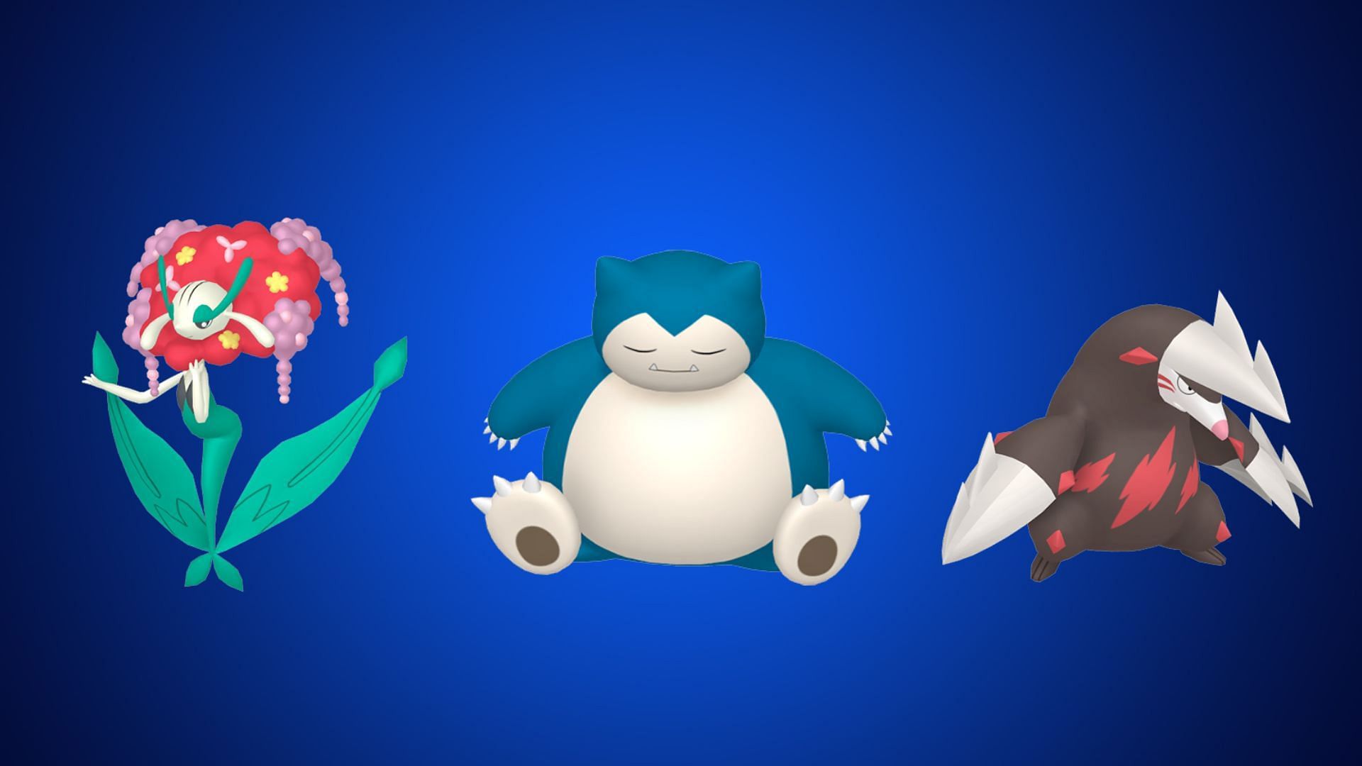 Florges, Snorlax, and Excadrill (Image via TPC)