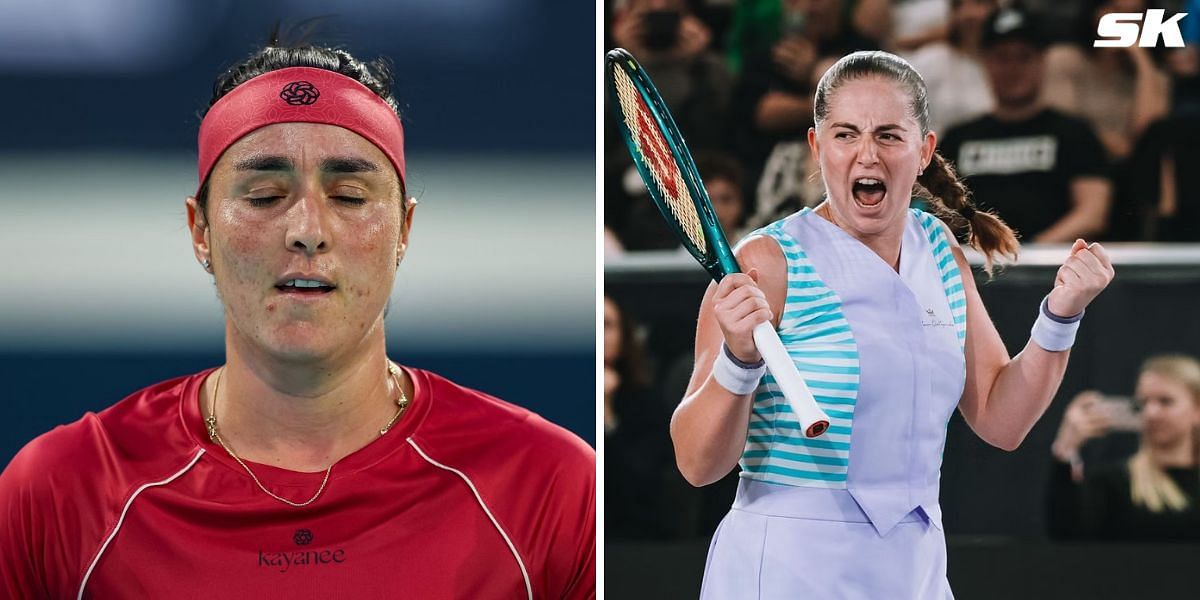 Fans backed Jelena Ostapenko over her cold handshake with Ons Jabeur at the Madrid Open