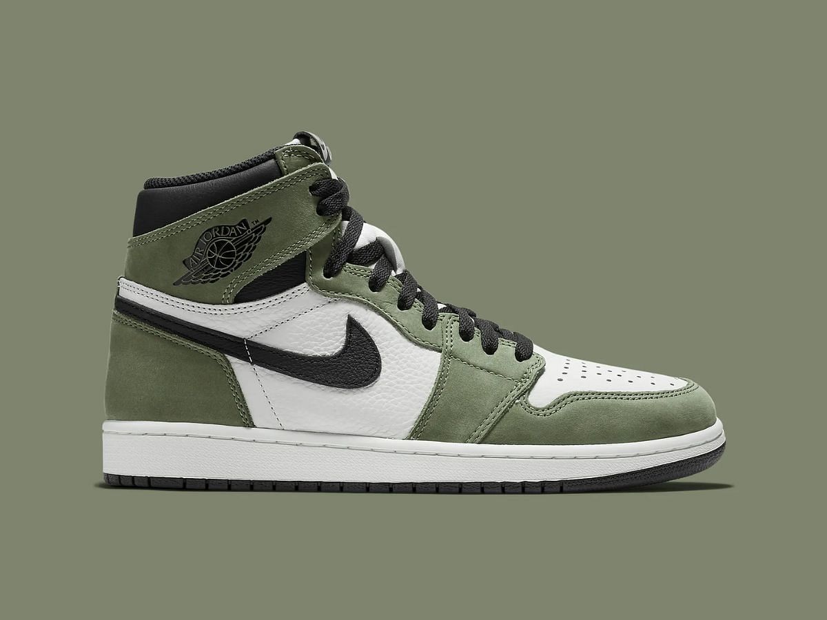 Air Jordan 1 High OG &quot;Olive&quot; (Image via House of Heat)