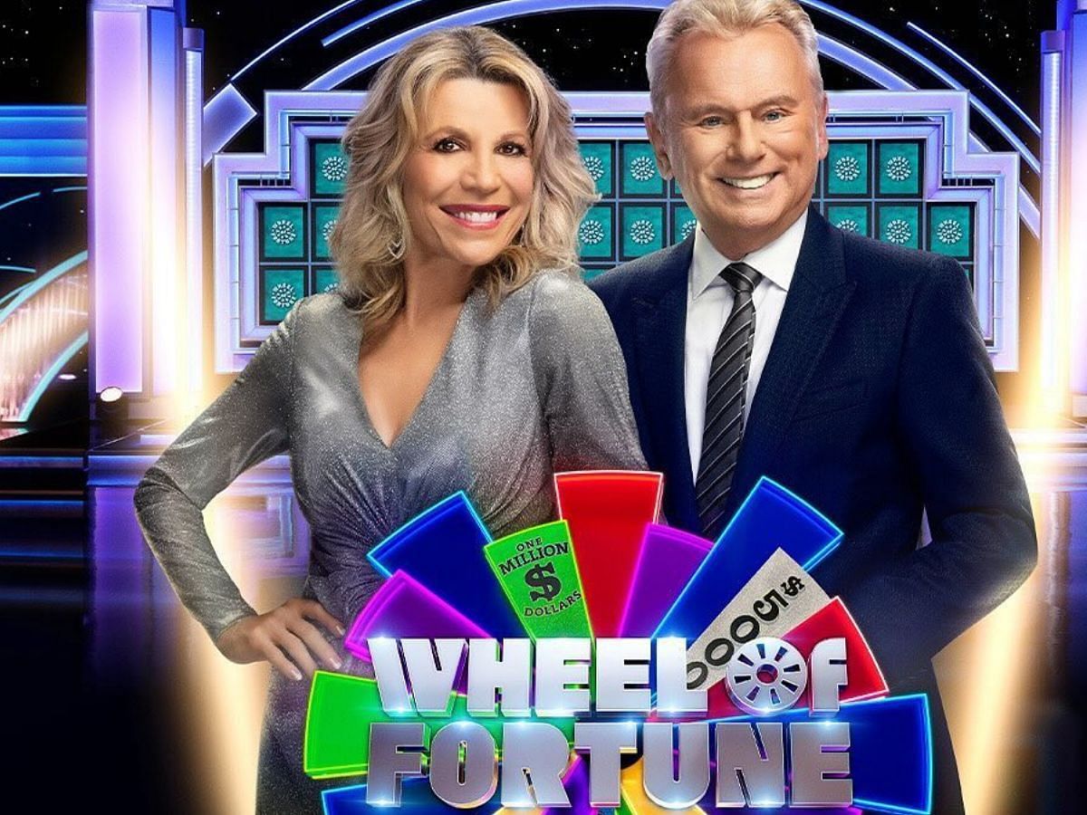 Pat Sajak and Vanna White, the host of Wheel of Fortune (Image via Instagram/@wheeloffortune)