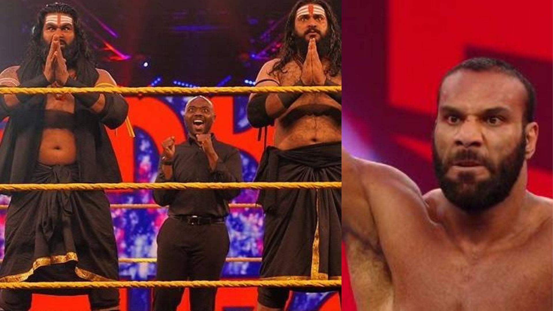 WWE सुपरस्टार वीर महान और सांगा तथा जिंदर महल 