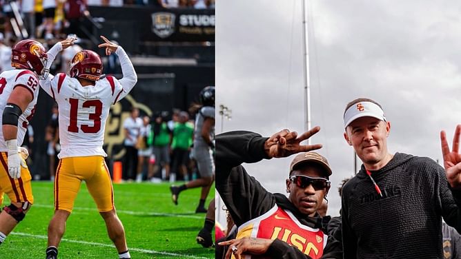 “Two of my favorites!” - Lincoln Riley’s wife Caitlin Riley gushes over Caleb Williams and USC HC’s dynamic duo during 2024 NFL draft