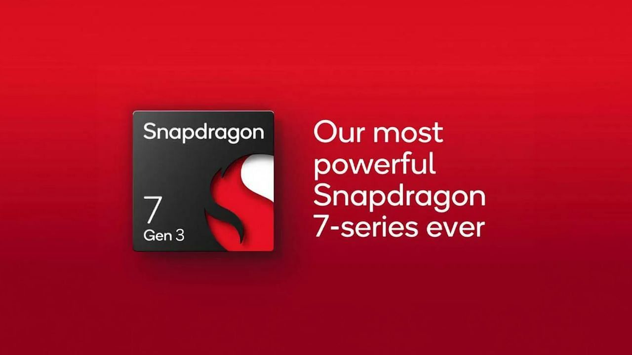 The Qualcomm Snapdragon 7 Gen 3 is an octa-core chipset made on 4nm architecture (Image via Qualcomm)