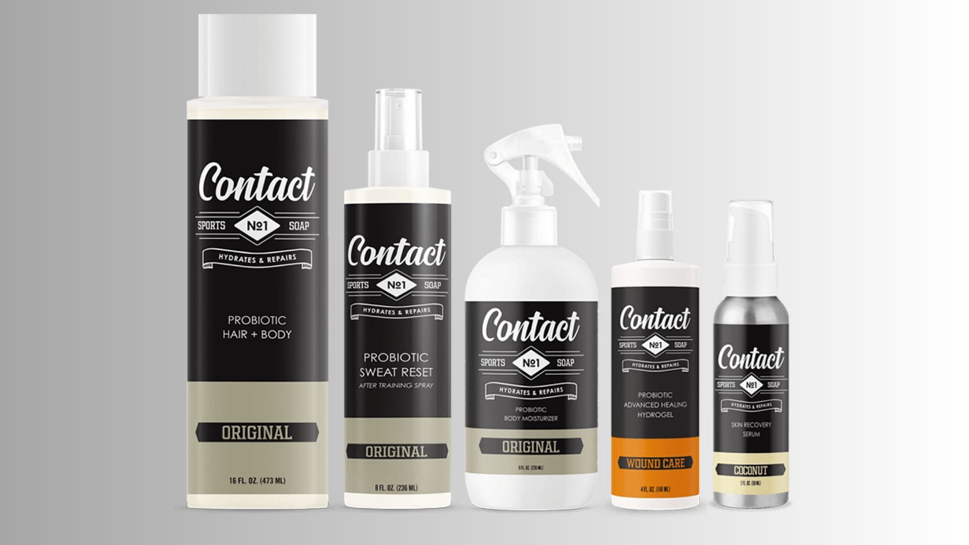 Contact Sports Soap skincare products (Image via Contact Sports Soap)