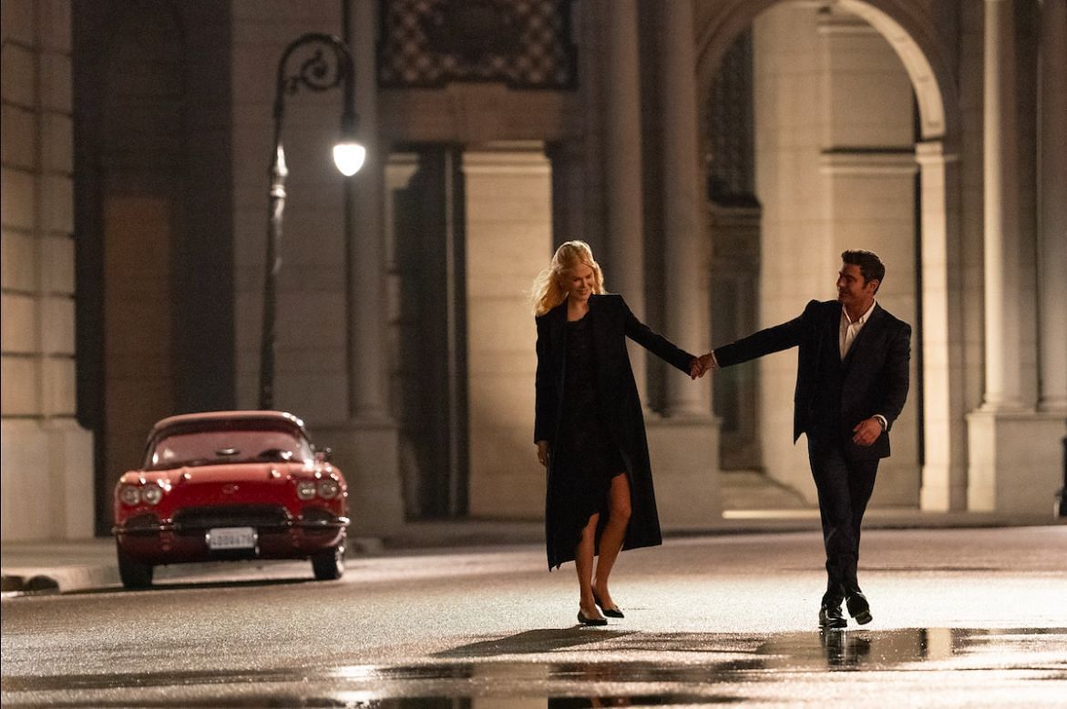 Nicole Kidman and Zac Efron will play lovers (via Netflix)