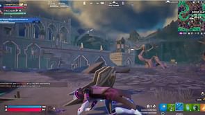 "Aim for the bushes": Fortnite community reacts to player making critical blunder while jumping off the train