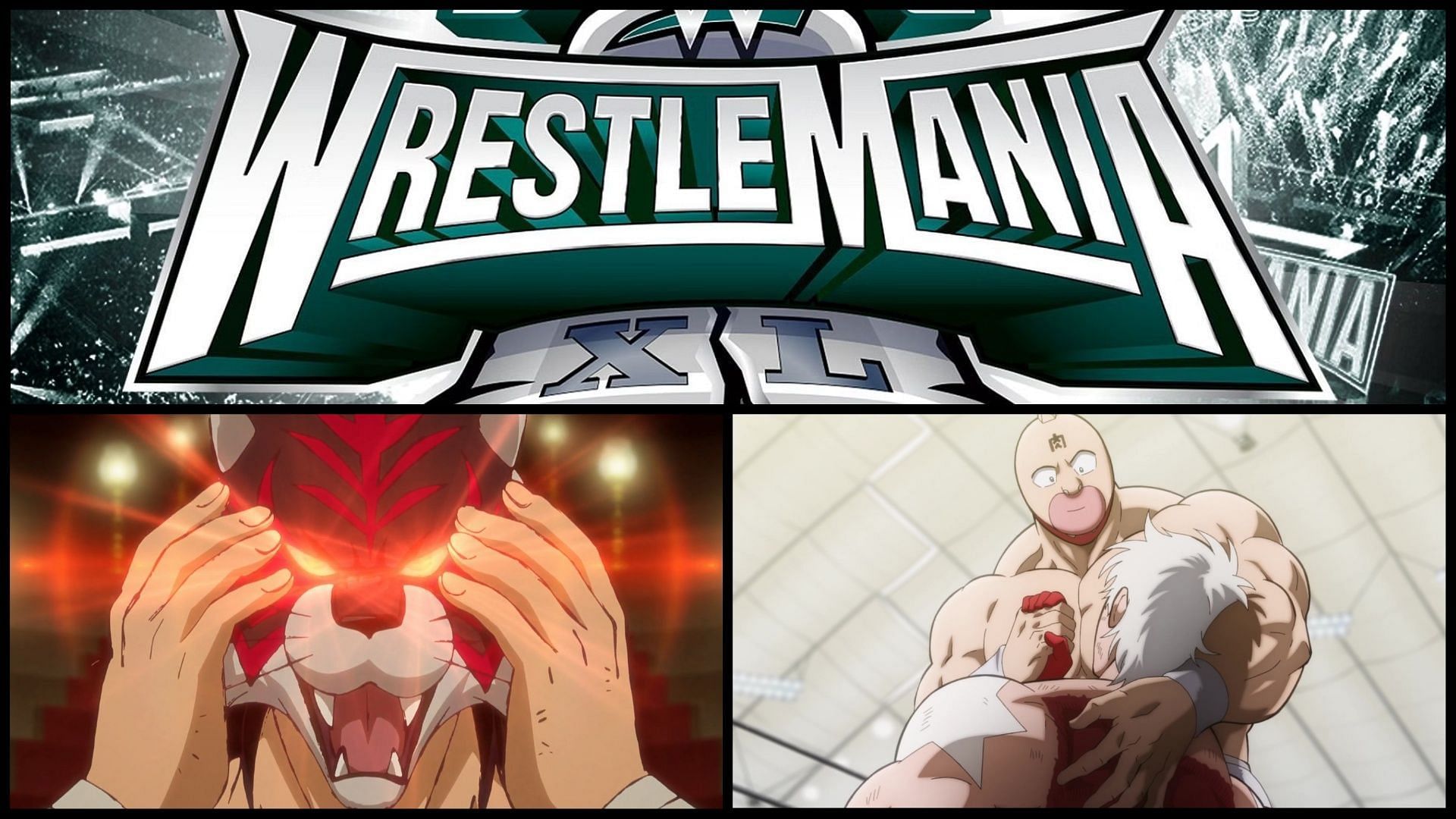 10 perfect anime to watch after WrestleMania 40 (Images via WWE, Toei Animation, Production I.G)
