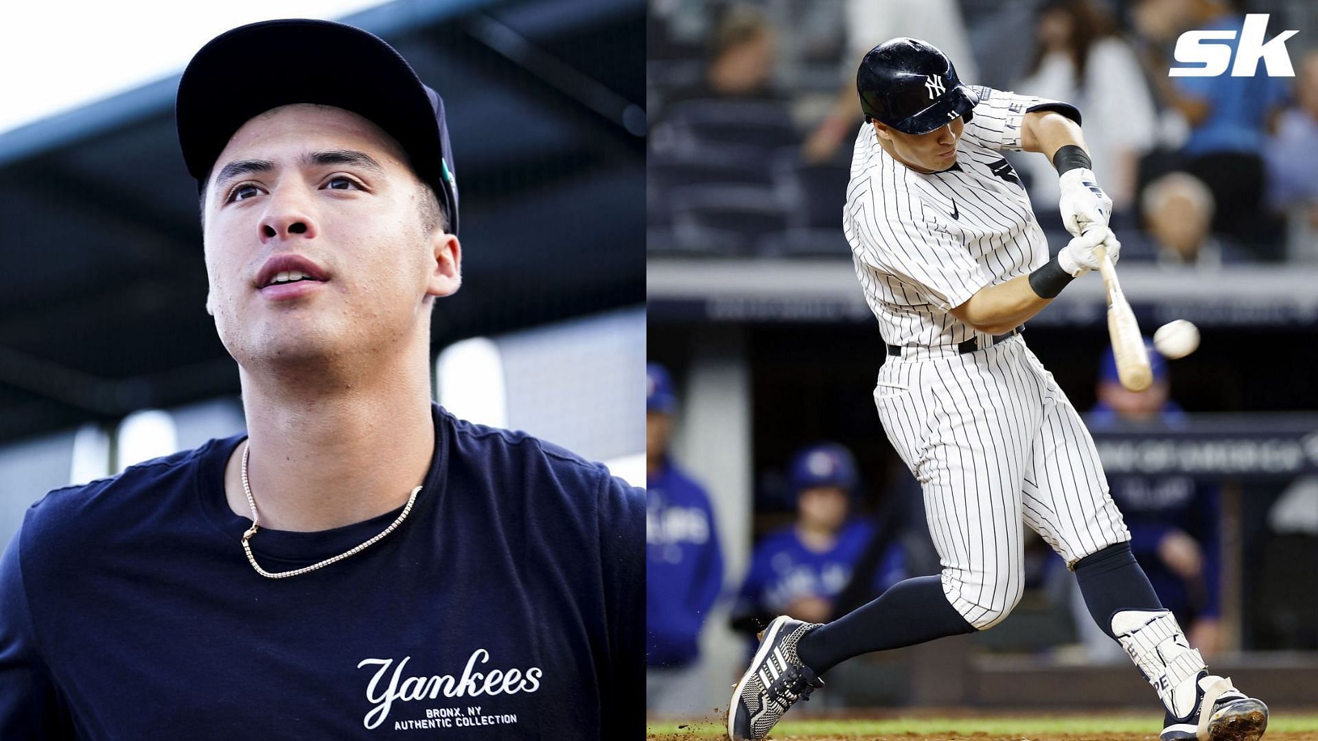 Yankees fans ecstatic as Anthony Volpe laucnehd three-run home run against the Marlins