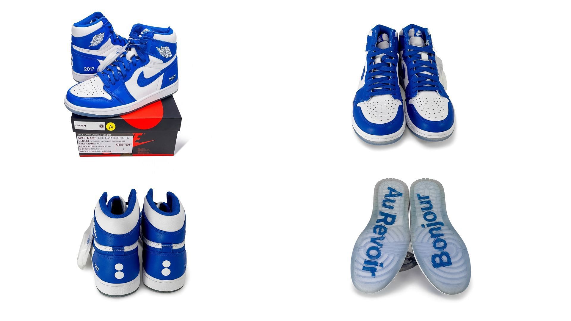 Nike Air Jordan 1 Retro High Colette Au Revoir (Image via eBay)