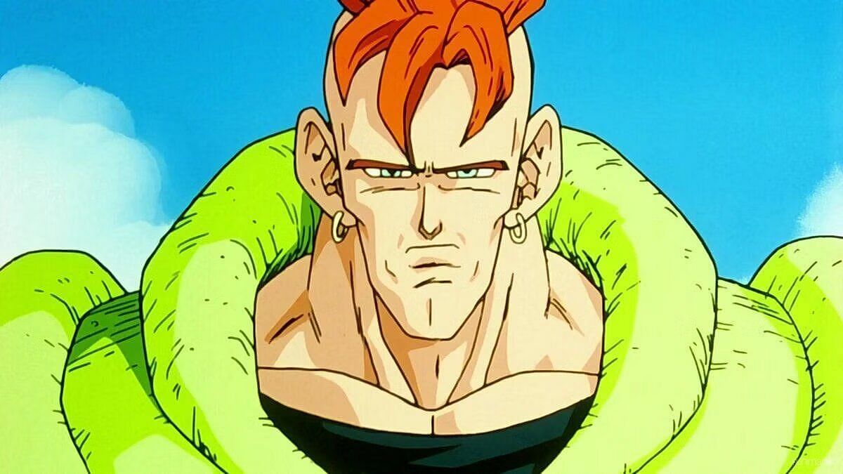 Android 16 in the anime (Image via Toei Animation).