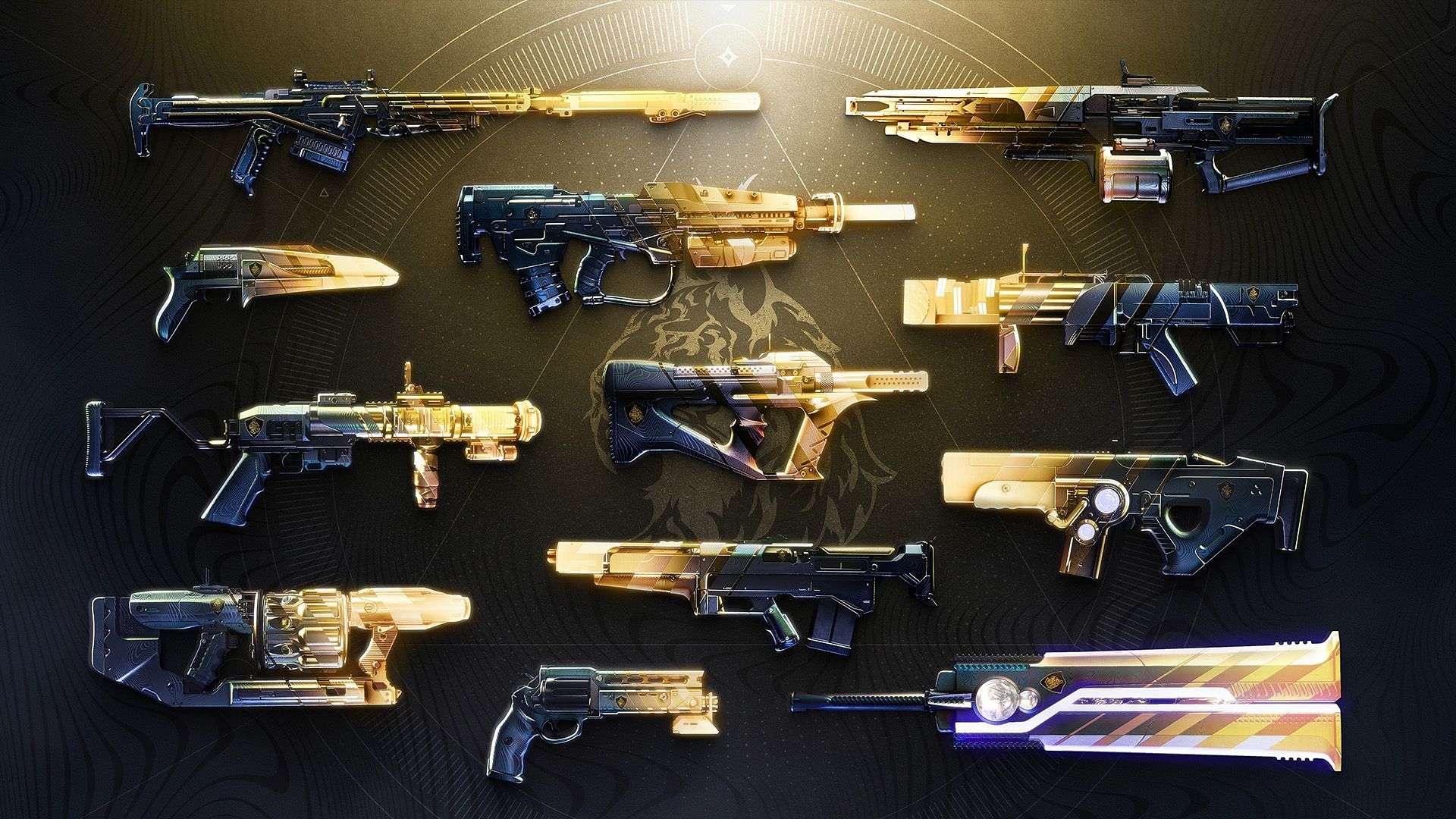 Into the Light weapons (Image via Bungie)