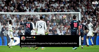 "Foden masterclass and Bellingham disasterclass" - X reacts as Real Madrid and Manchester City draw in 'bonkers' six-goal thriller in UCL Q/F