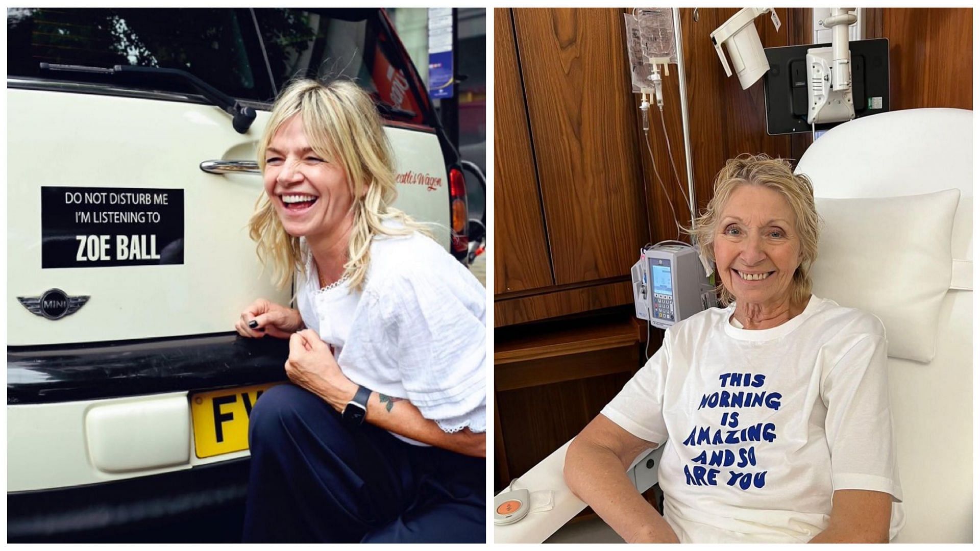 Zoe Ball announced her mother