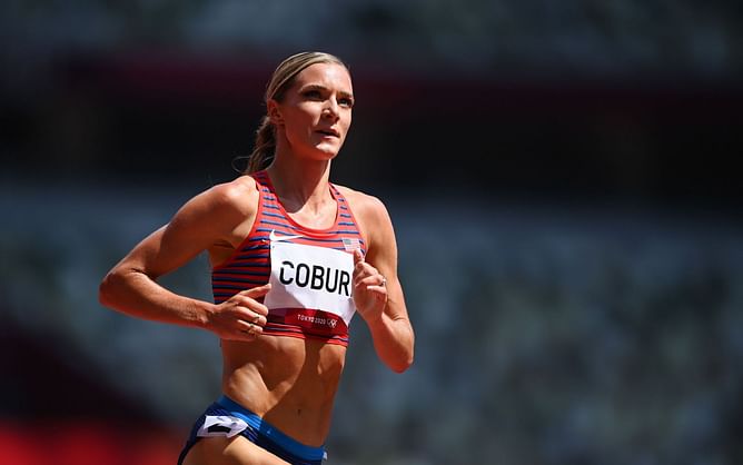 "Disappointing return to racing" - World champion Emma Coburn forced out of competition again with an ankle injury at Shanghai Diamond League 2024