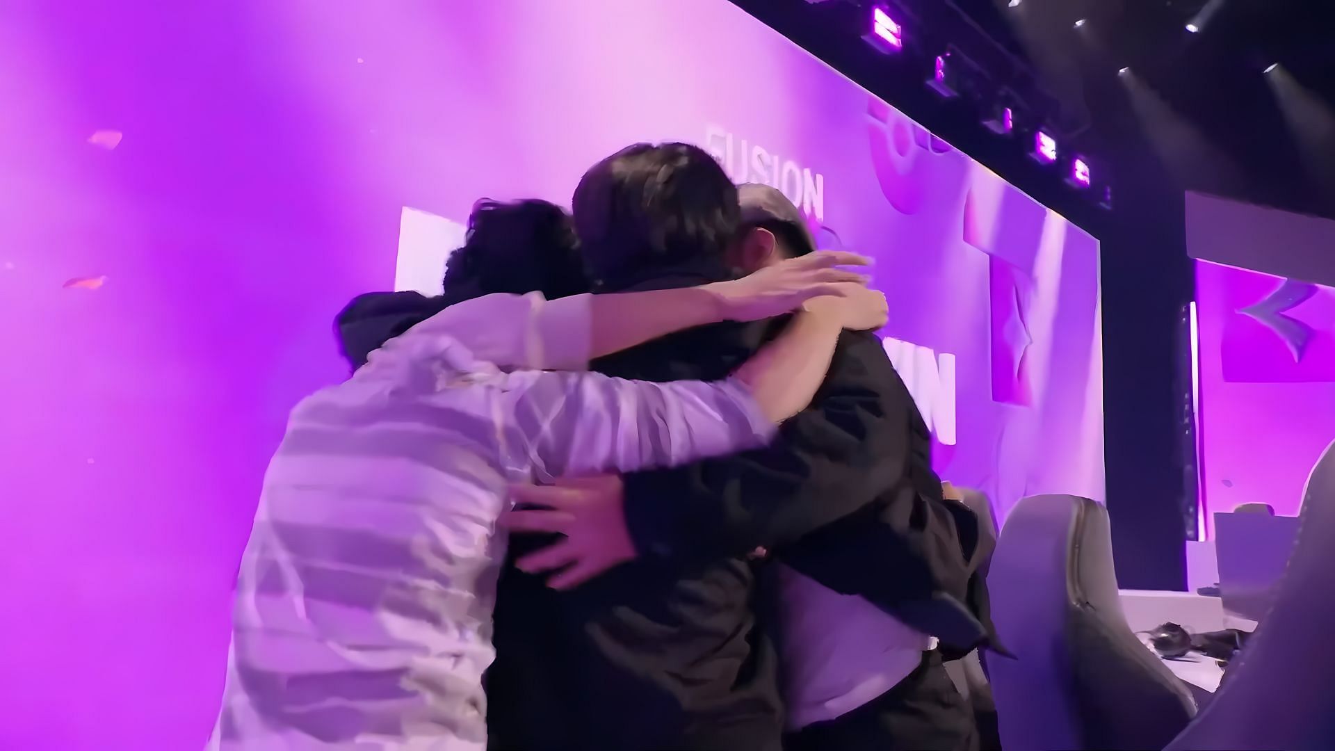 Moments after Team Fusion snatched their victory (Image via The Pokemon Company)