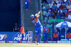 [Watch] Rohit Sharma slams twin sixes against Jhye Richardson in MI vs DC 2024 IPL clash