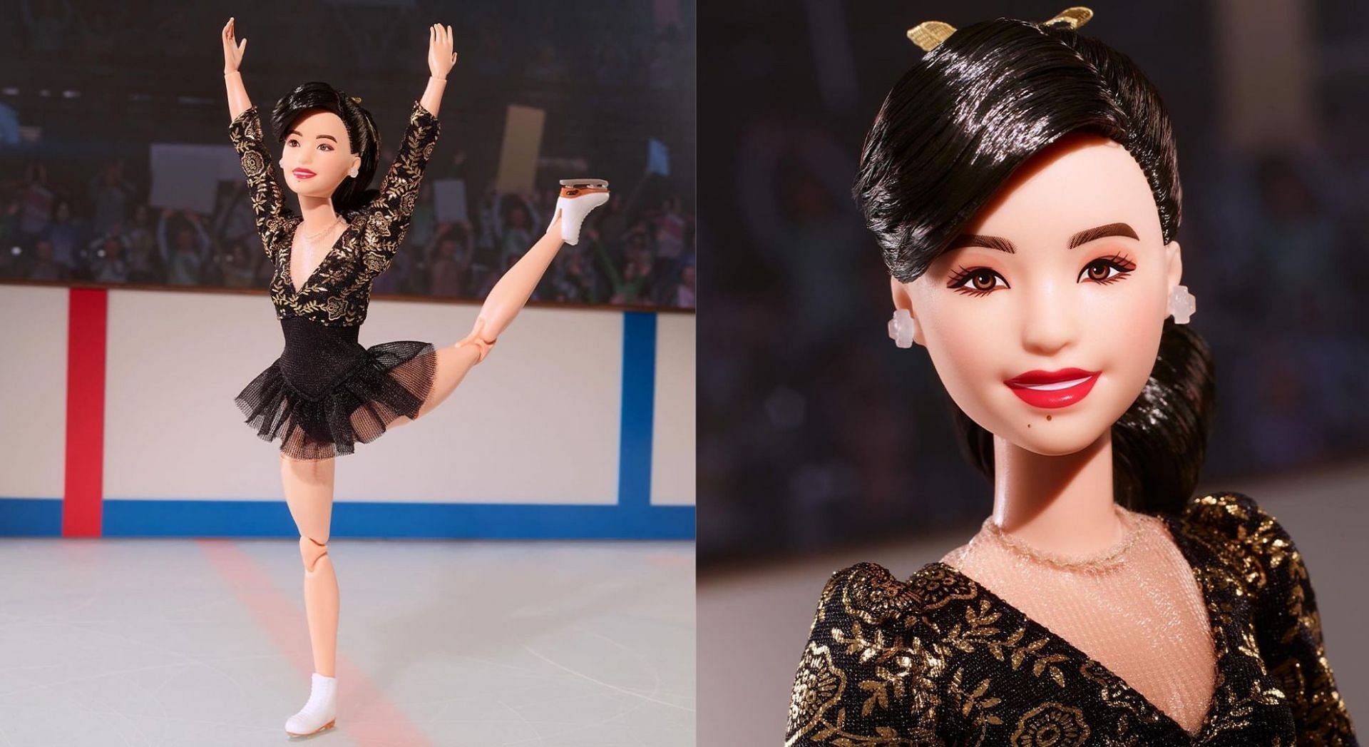Kristi Yamaguchi as Barbie (Image via Instagram/@barbie)