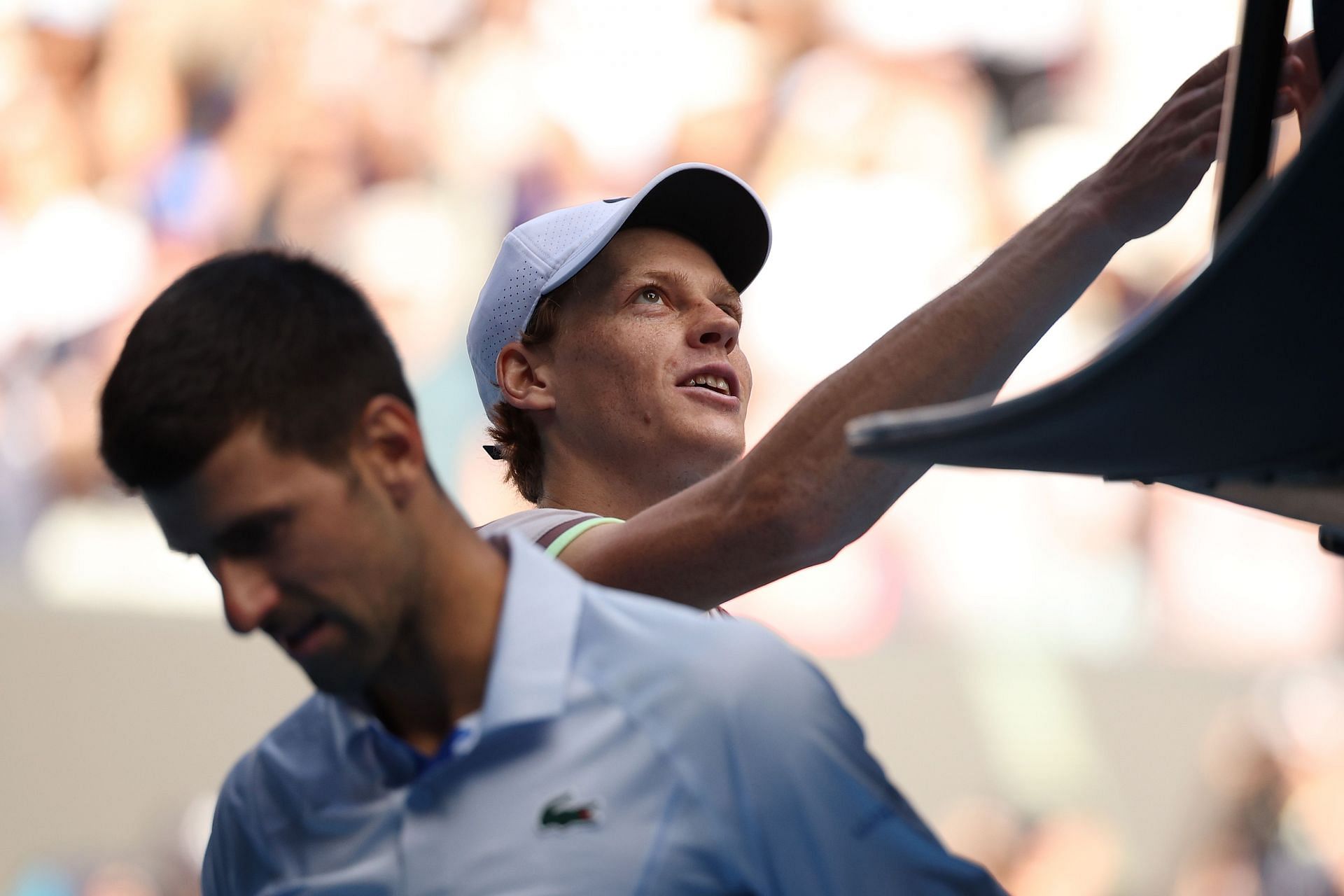 The Serb lost to eventual champion Jannik Sinner in the Australian Open semifinal