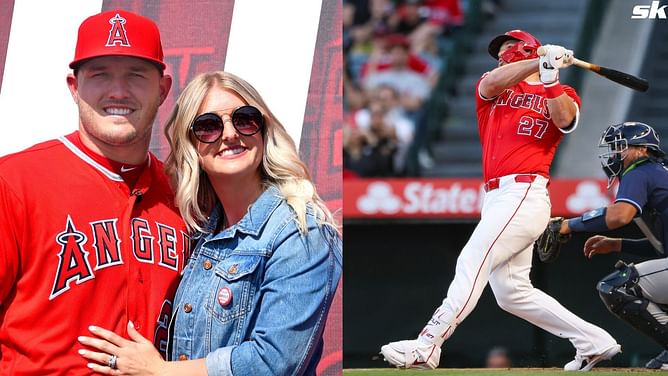 "Baby brother on deck" - Angels superstar Mike Trout announces arrival of another adorable family member with wife Jessica