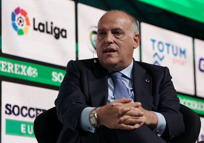 Javier Tebas confirms La Liga will be played overseas, reveals tentative timeline