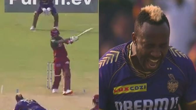[Watch] Andre Russell fired up as KL Rahul throws away another start in KKR vs LSG IPL 2024 match