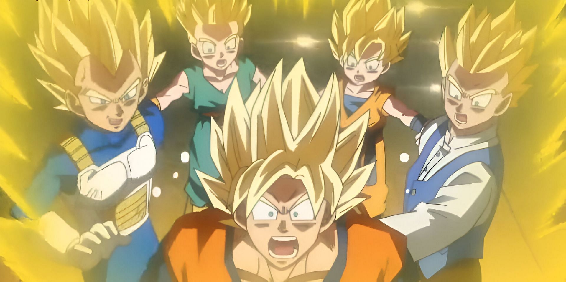 The ritual to achieve God Ki as seen in the anime (Image via Toei Animation)