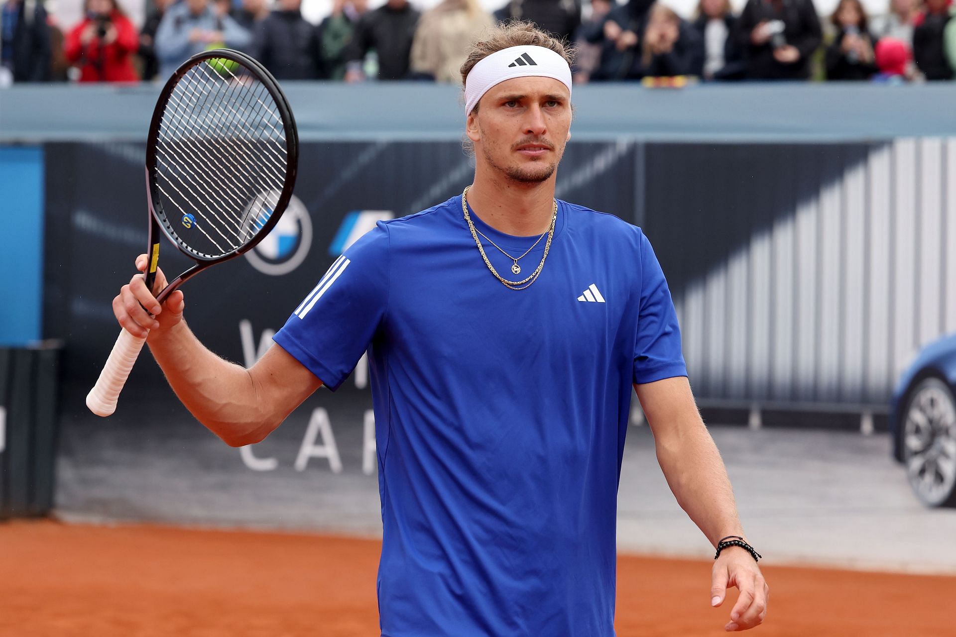 Alexander Zverev at the 2024 BMW Open in Munich, Germany