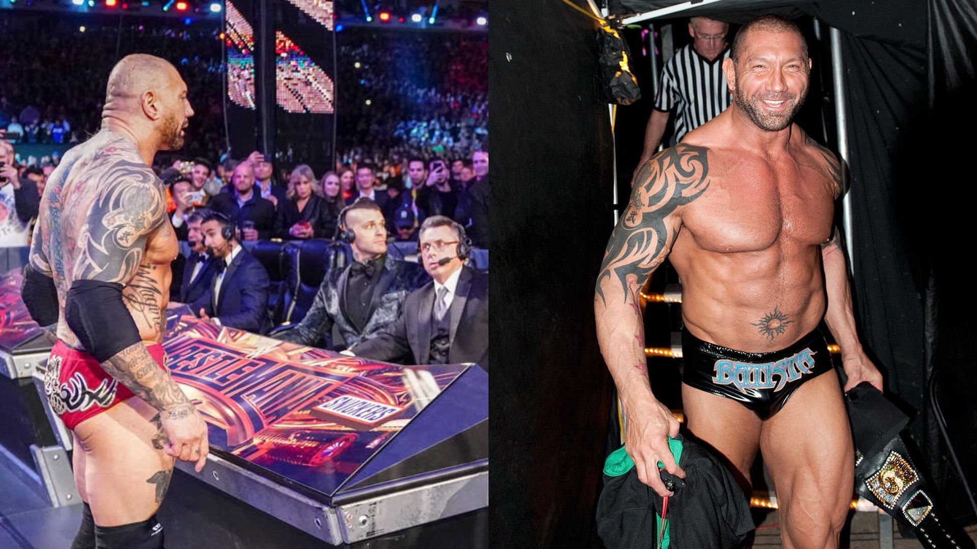 Batista is a multi-time WWE World Heavyweight Champion
