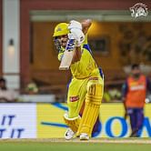 When was the last time a CSK captain scored a 50 before Ruturaj Gaikwad?