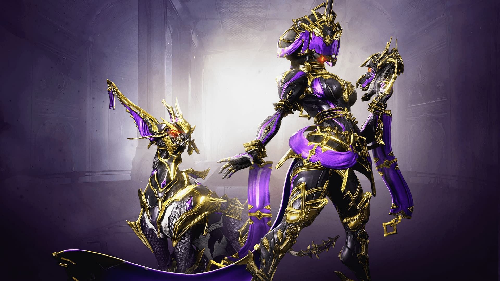 Khora Prime is entering Warframe&#039;s Prime Vault pretty soon (Image via Digital Extremes)