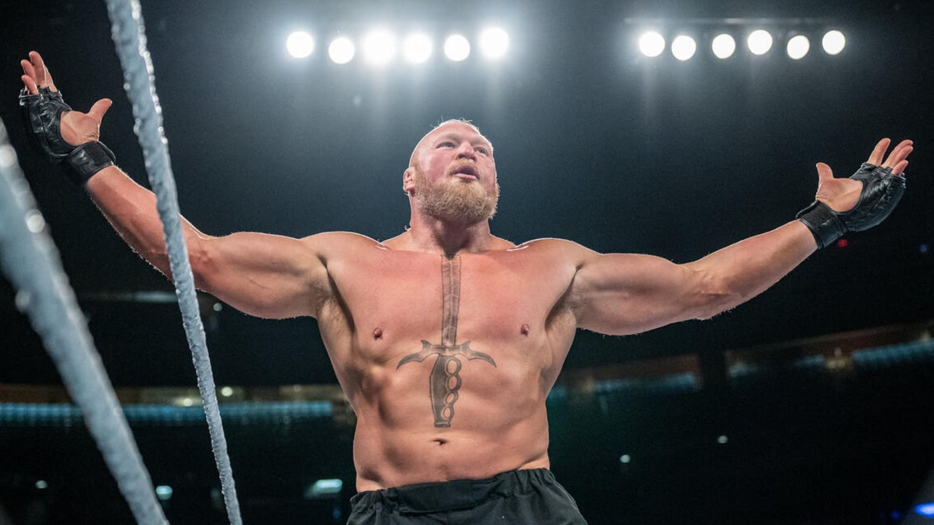 Lesnar has not appeared since last year.