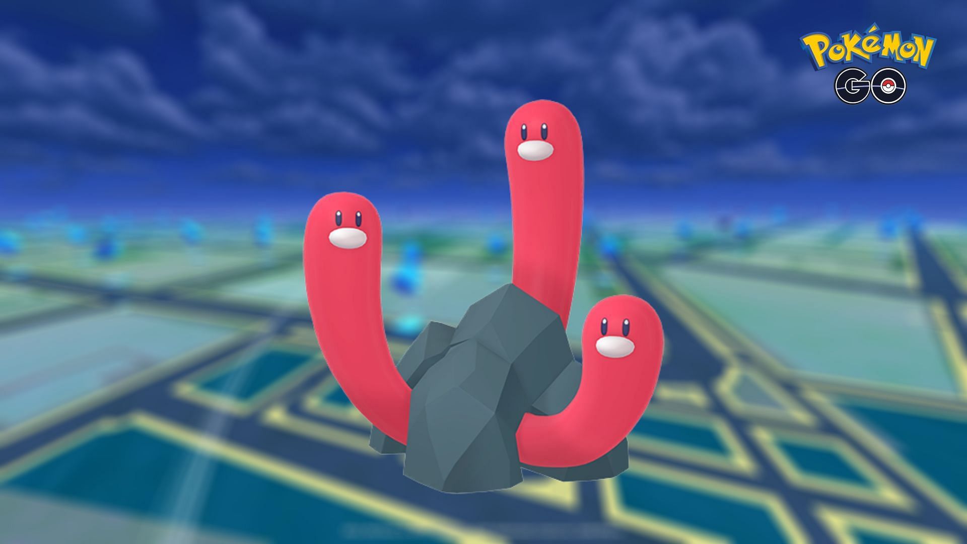 Wugtrio in Pokemon GO.